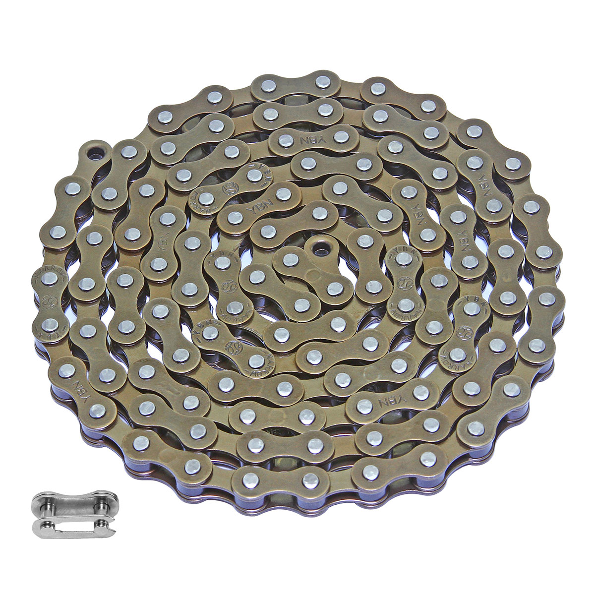 YBN Chain 1/2x1/8x112 1/Speed Brown.